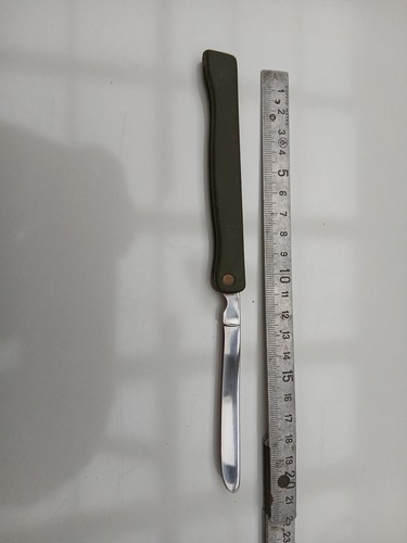 Coltellino vintage verde - coltellino,