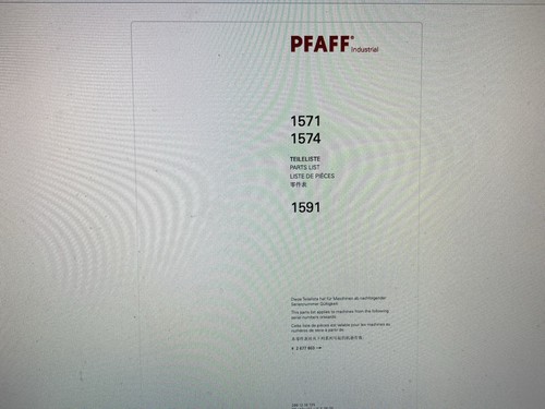 Pfaff 1591 manual - , digital