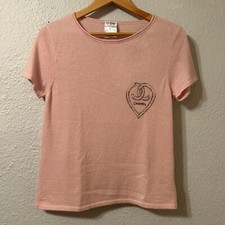 Maglione maglia rosa logo