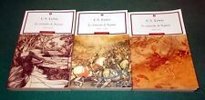 LE CRONACHE di NARNIA di C. S Lewis 1° 2° 3° Volume Oscar Mondadori 182 del 2001