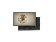 toppe toppa patch bandiera stampado vintage applique regno delle due sicilie