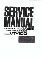 Akai Service manual per VT-