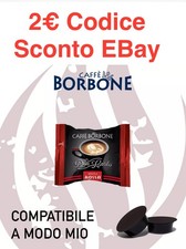 200 CAPSULE  BORBONE  ROSSA RED DON CARLO COMPATIBILE A MODO MIO*