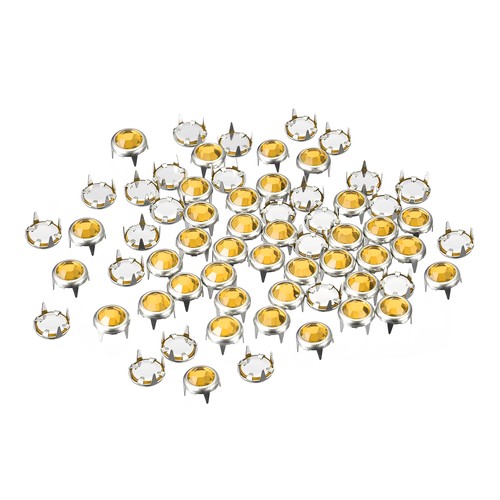 200pz 6mm strass - 6mm, borchia