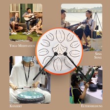 Steel Tongue Drum 6 pollici 8