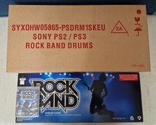NUOVO PACCHETTO ROCK BAND per PlayStation 2, 3, 4, 5 / chitarra + batteria + ...