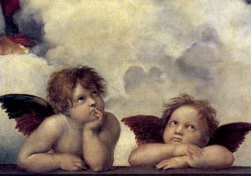 Angeli putti puttini raffaello - putti,