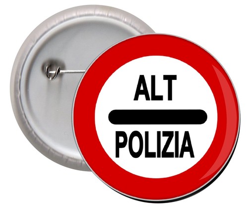 Spilla calamita pins - calamita, badge