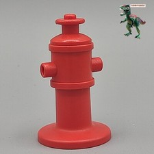 Playmobil 3403 3491 bocca antincendio rossa vecchio tubo camion dei pompieri