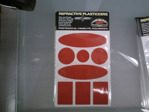 Adesivi stickers riflettenti