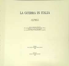 The War in Italy nei disegni di Carlo Bossoli –  Tacchini Editore 1982