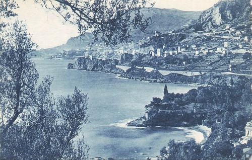 Côte azur menton - côte, à