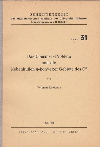 Das cousin problem - cousin-i-problem, die