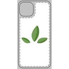 Minimal Pelle Telefono Foglia