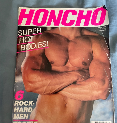 Honcho magazine april 1985 gay - honcho,