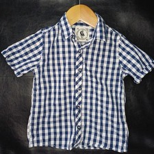 Camicia blu Next a quadri