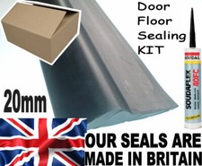 PORTA GARAGE 20mm PORTA DA GARAGE PER IMPIEGHI GRAVOSI SOGLIA TENUTA METEO ESCLUSIONE TIRAGGIO