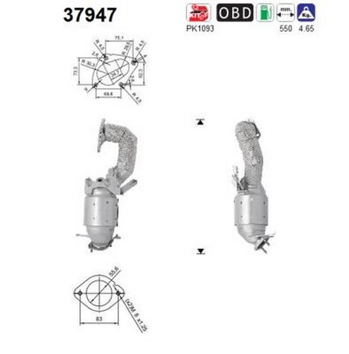 118 160 catalizzatore - 118, kw