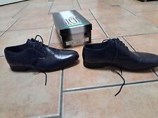 Scarpe Uomo Eleganti, Men's shoes elegant blue lace-up size 42 Made In Italy