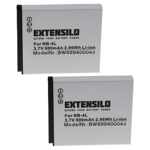 Batteries pour canon digital - 2,