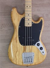 Fender Mustang Bass Natural