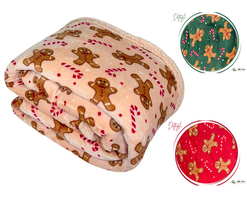 Coperta letto pile plaid - letto,