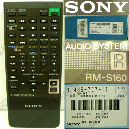 Sony s160 telecomando - telecomando,