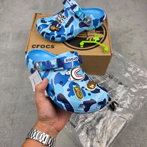 Zoccolo classico bape crocs - classico,