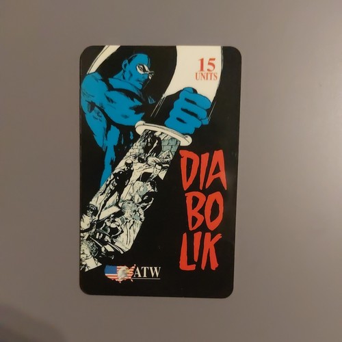 Scheda telefonica atw diabolik - scheda,