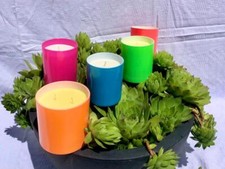 Candele profumate naturali