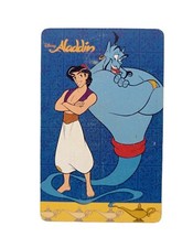 *HH* Scheda Telefonica Phone card Carta Disney Disneyland Paris Aladdin Aladino