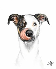 ✿ Dipinto ORIGINALE Ritratto