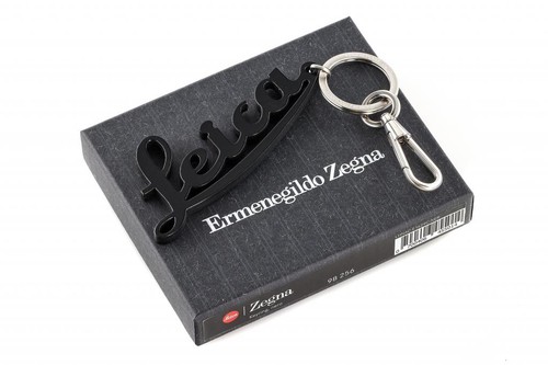 Leica zegna keyring nero - zegna,