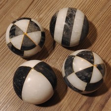 4 antiche palline decorative