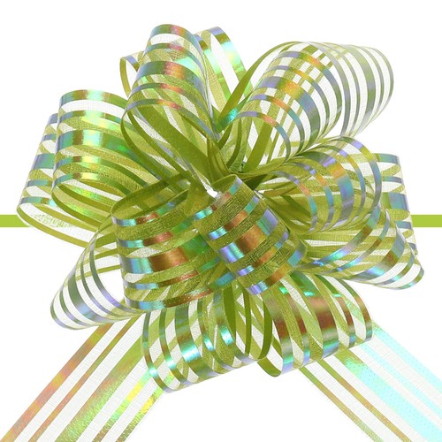 Pezzi fiocco organza grande - 5,