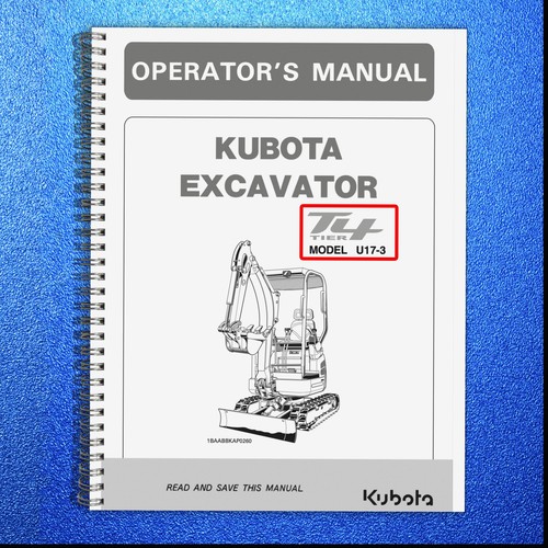 Kubota u17 excavator - kubota,