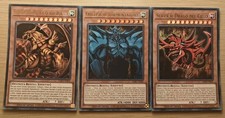 Divinità Egizie Slifer + Obelisk + Drago Alato di Ra in ITALIANO - Yu Gi Oh - 