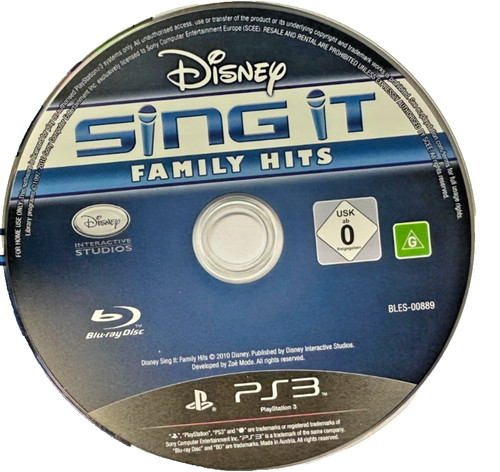 Disney sing family - sing, it