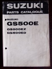Suzuki GS500E GS500EZ 1982