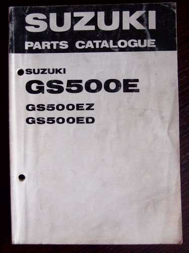 Suzuki gs500e gs500ez - suzuki,