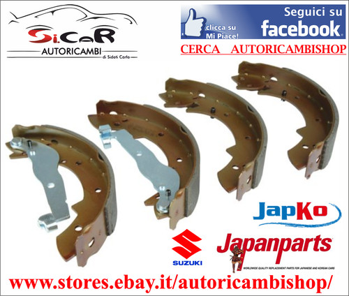 Serie ganasce freno suzuki - serie,