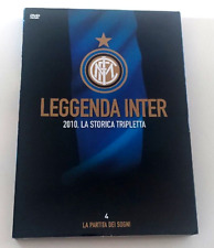 INTER CALCIO LEGGENDA INTER 2010 STORICA TRIPLETTA DVD N.4  GAZZETTA DELLO SPORT