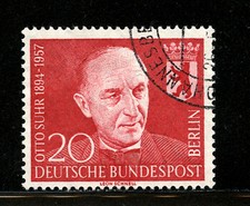 1958 - LOTTO/12584 - BERLINO - 20p. OTTO SUHR - USATO