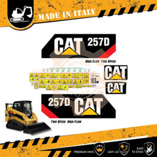 Kit Adesivi Mezzi da Lavoro Caterpillar Minipala 257D