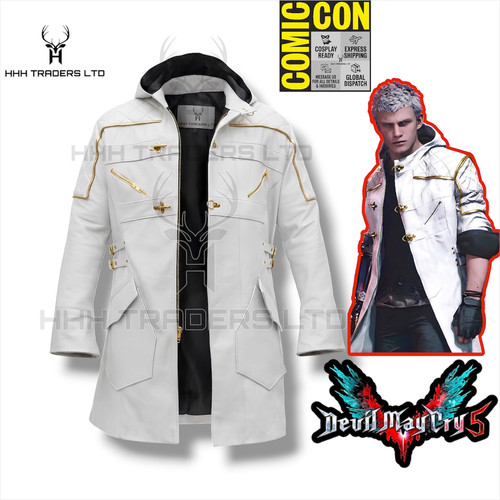 Costume cosplay nero cappotto