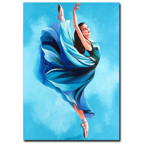 Quadro acrilico quadro donna