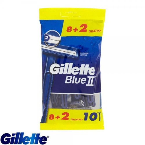 10pz gillette blue rasoio - 10pz,