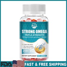 300PCS Omega 3 Olio di Pesce