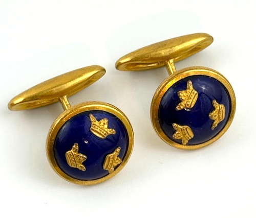 Gemelli sporrong smalto blu - sporrong,