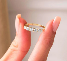 0.48CTW Round Moissanite 7